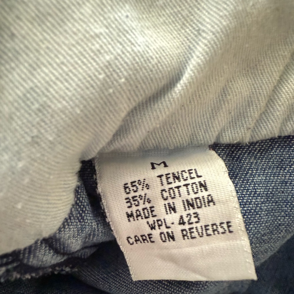 Blue Denim Overall Dress - Picture 5 of 5